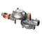 B & K Mr. Heater 3/8 in. D Steel Excess Flow Soft Nose P.O.L x Female Pipe Thread Propane Regulator Kit F273863 - alternate 2